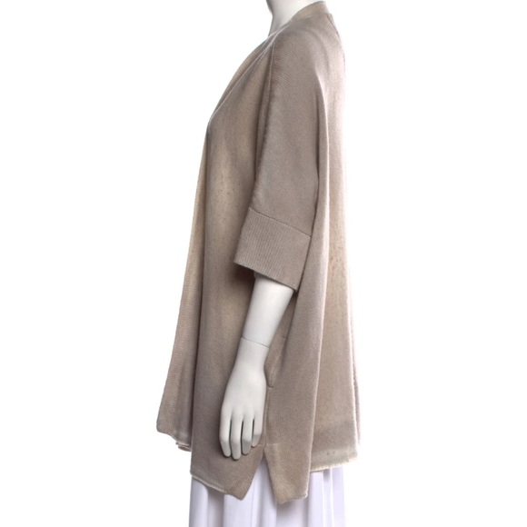 ✨ Raquel Allegra Distressed Cashmere Cardigan Sweater - Picture 2 of 7